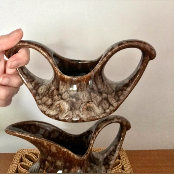 Mid century Beauceware pottery creamer and sugar set 🤎 - Picture 6 of 9